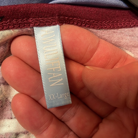 Women’s Size XXL Long Sleeve Tunic Top - Picture 3 of 4